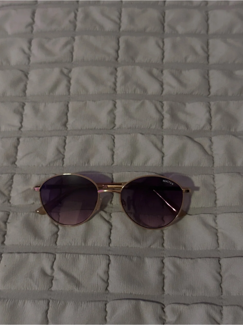 Round Pink Gradient Women's Sunglasses